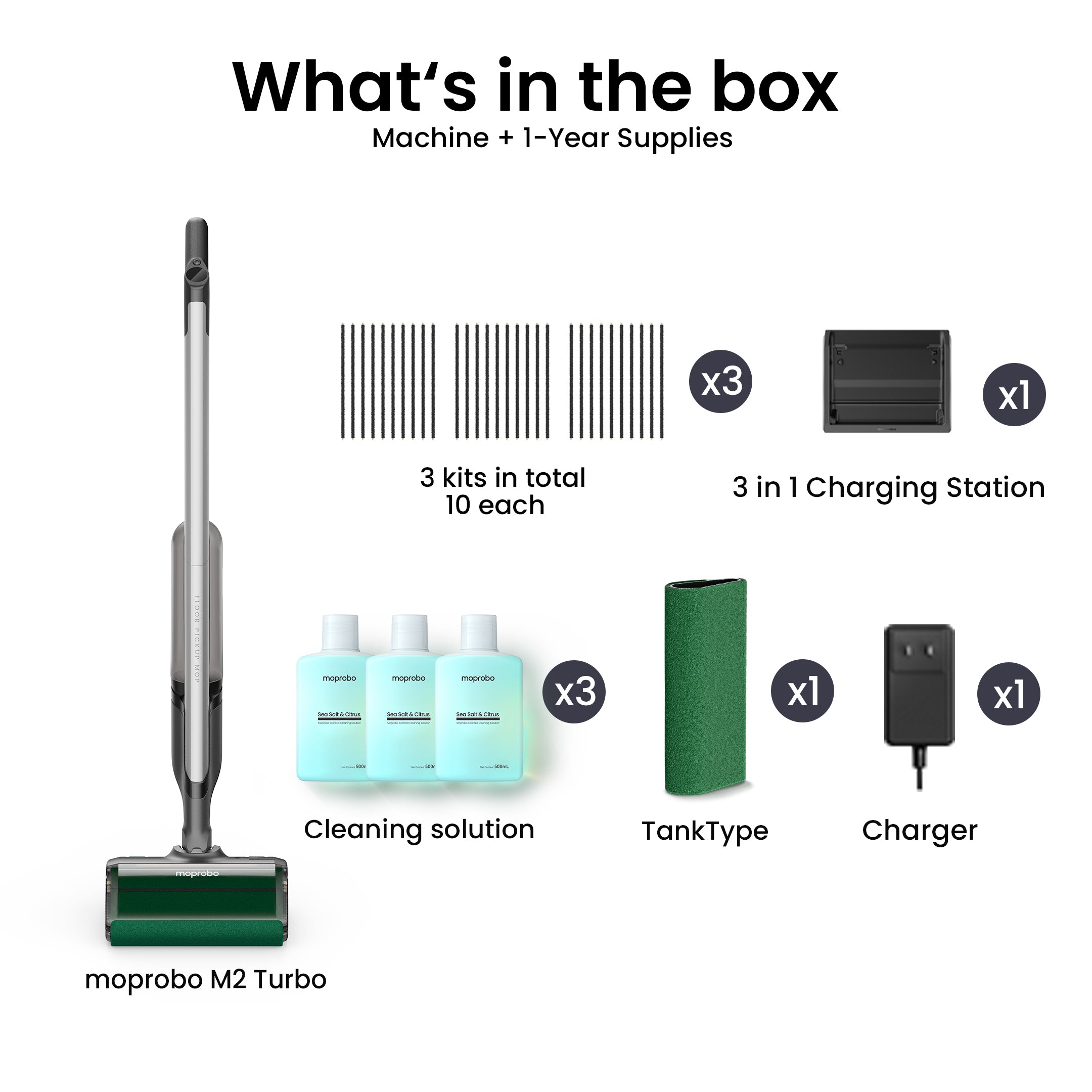 moprobo m2 turbo bundle package list