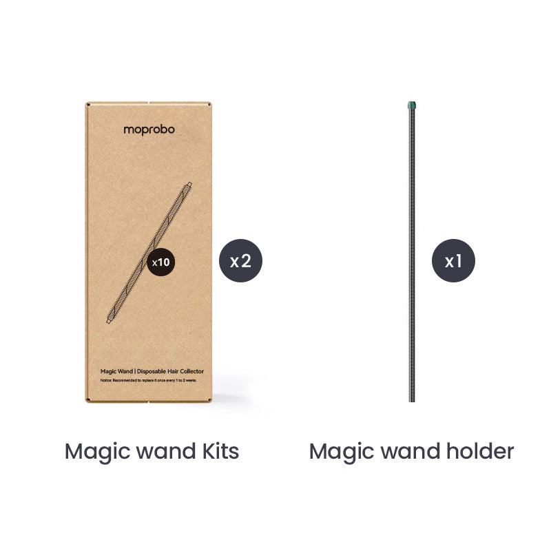 X Magic Wand Kit*2 & Magic Wand Holder*1 Root