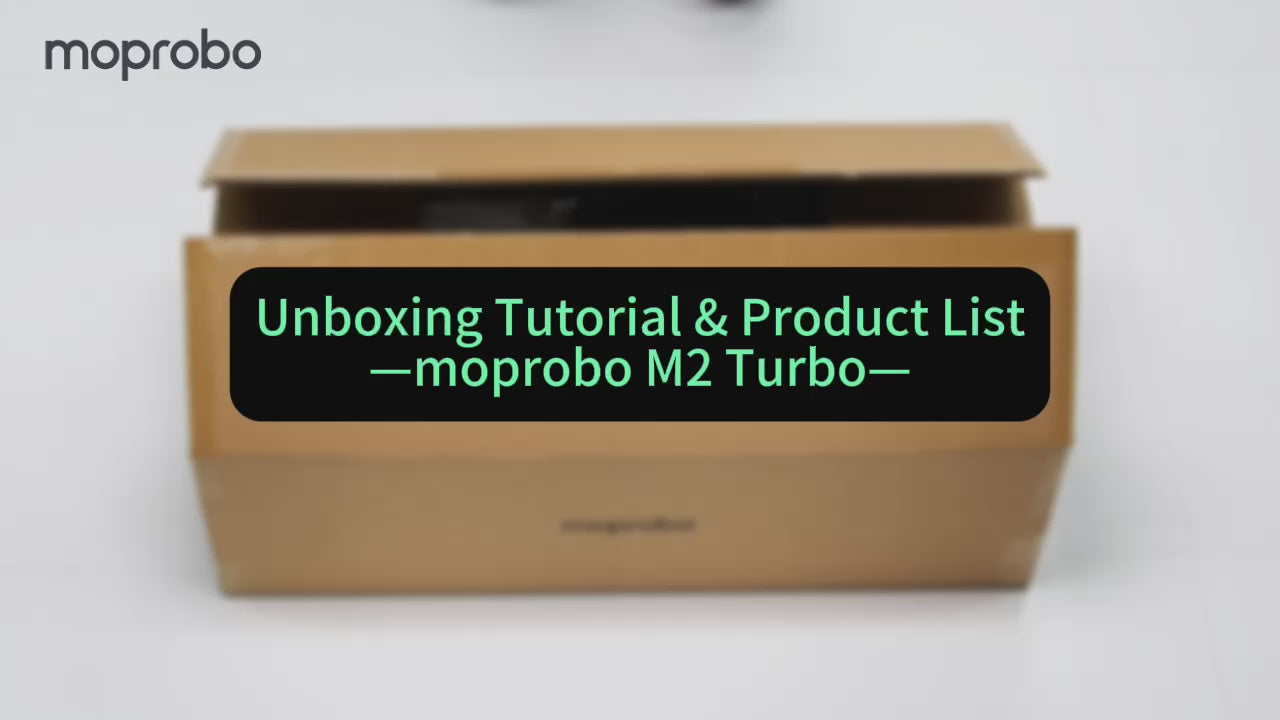  moprobo Pickup Mop M2 Turbo unbox